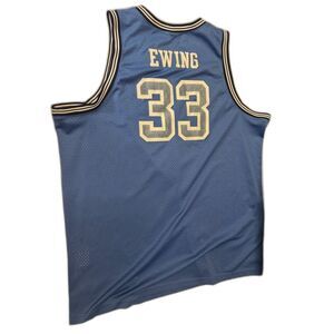 Vintage Nike Georgetown Patrick Ewing #33 Jersey Men’s 3XL Blue Sewn USA Big